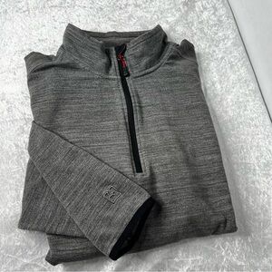 Avalanche Men's 1/4 Zip Fleece Pullover Sweatshirt Size XXL Gray Outdoor